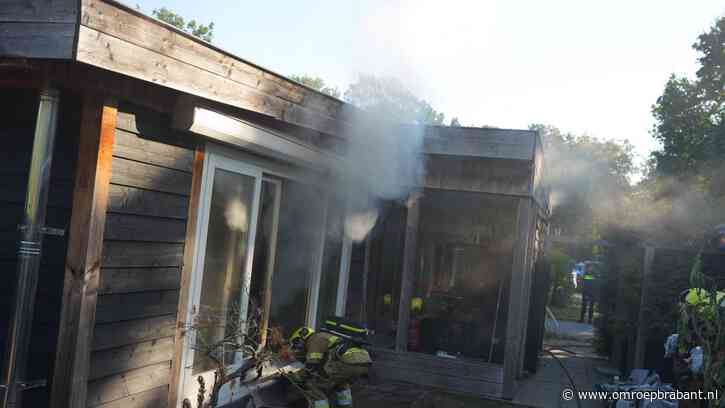 Brand in chalet op vakantiepark Dierenbos in Vinkel
