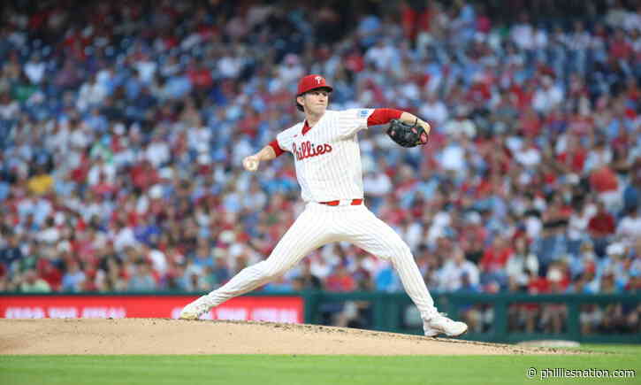 Why did Phillies starter Andrew Painter exit game after four innings?