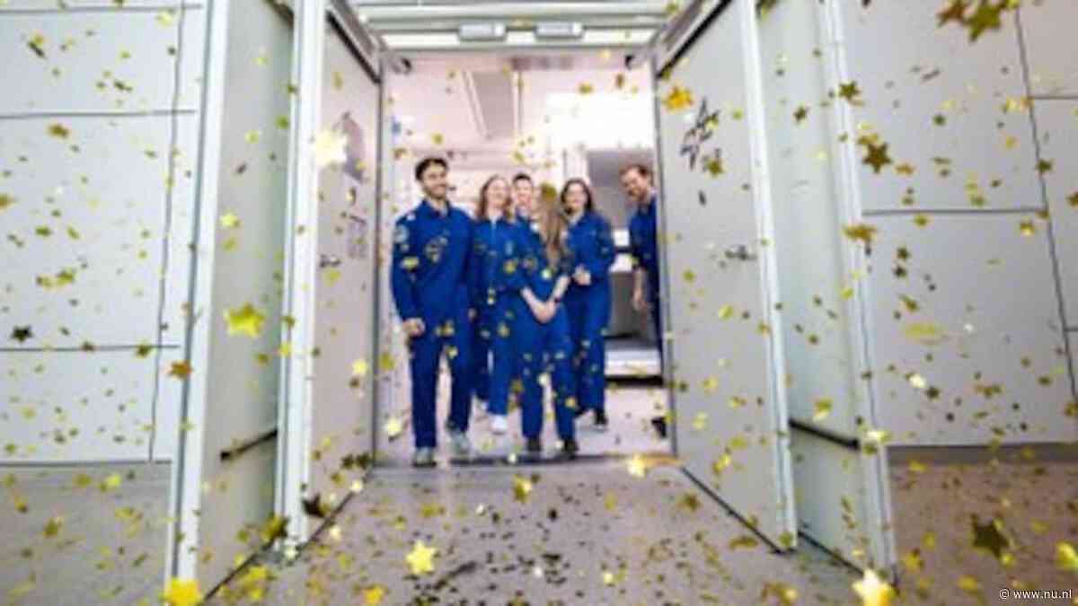 Vrijwilligers na 100 dagen uit isolatie voor onderzoek naar ruimtemissies