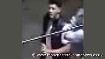 Police release image of man they want to speak to following attack in Piccadilly Gardens