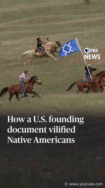 How a U.S. founding document vilified Native Americans