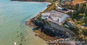 Sea view house dramatically hanging over the cliff is one of Wales' quirkiest homes