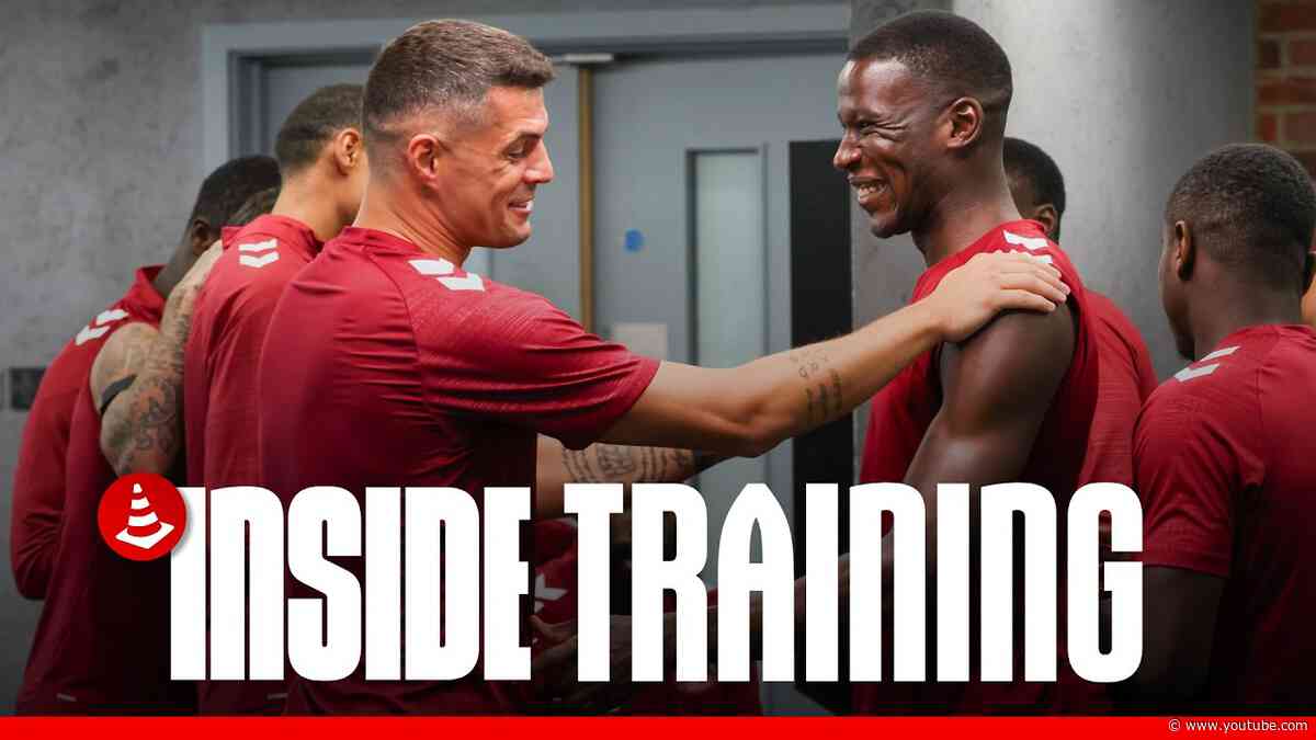Xhaka, Talbi & Meunier Return to Academy of Light 💪 | Inside Training