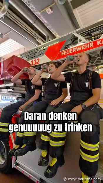 Stay hydrated 💧 Vieeeeeeel trinken bei der Hitze ☀️ #kassel