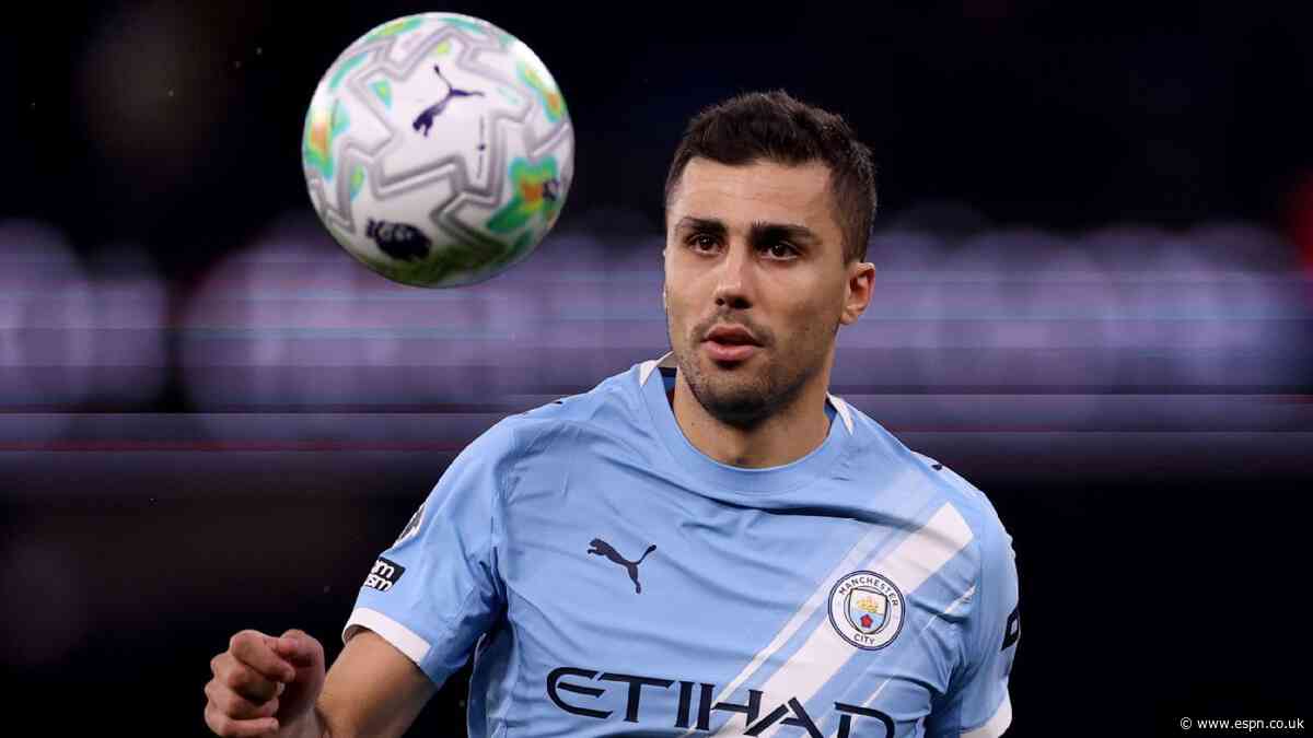 City won't sanction cut-price Rodri departure