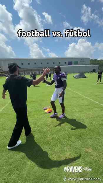 Ferran Torres vs. the Ravens football y fútbol !