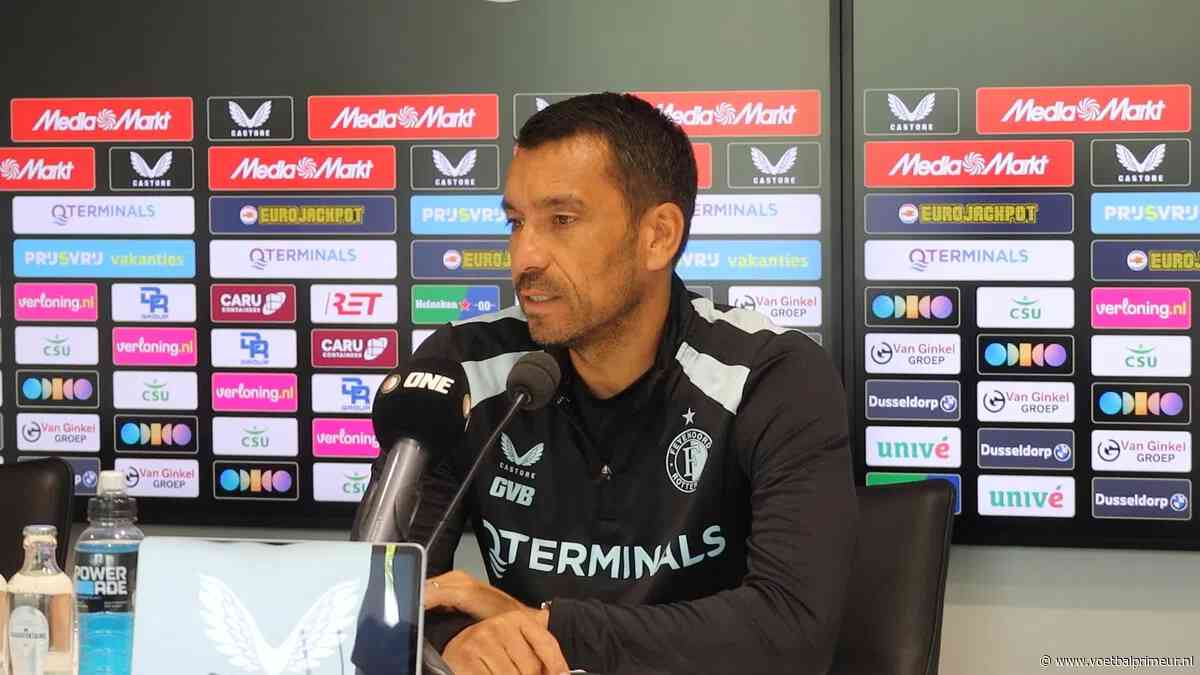 Van Bronckhorst geeft duidelijkheid over blessures: 'Voor hem komt het te vroeg'