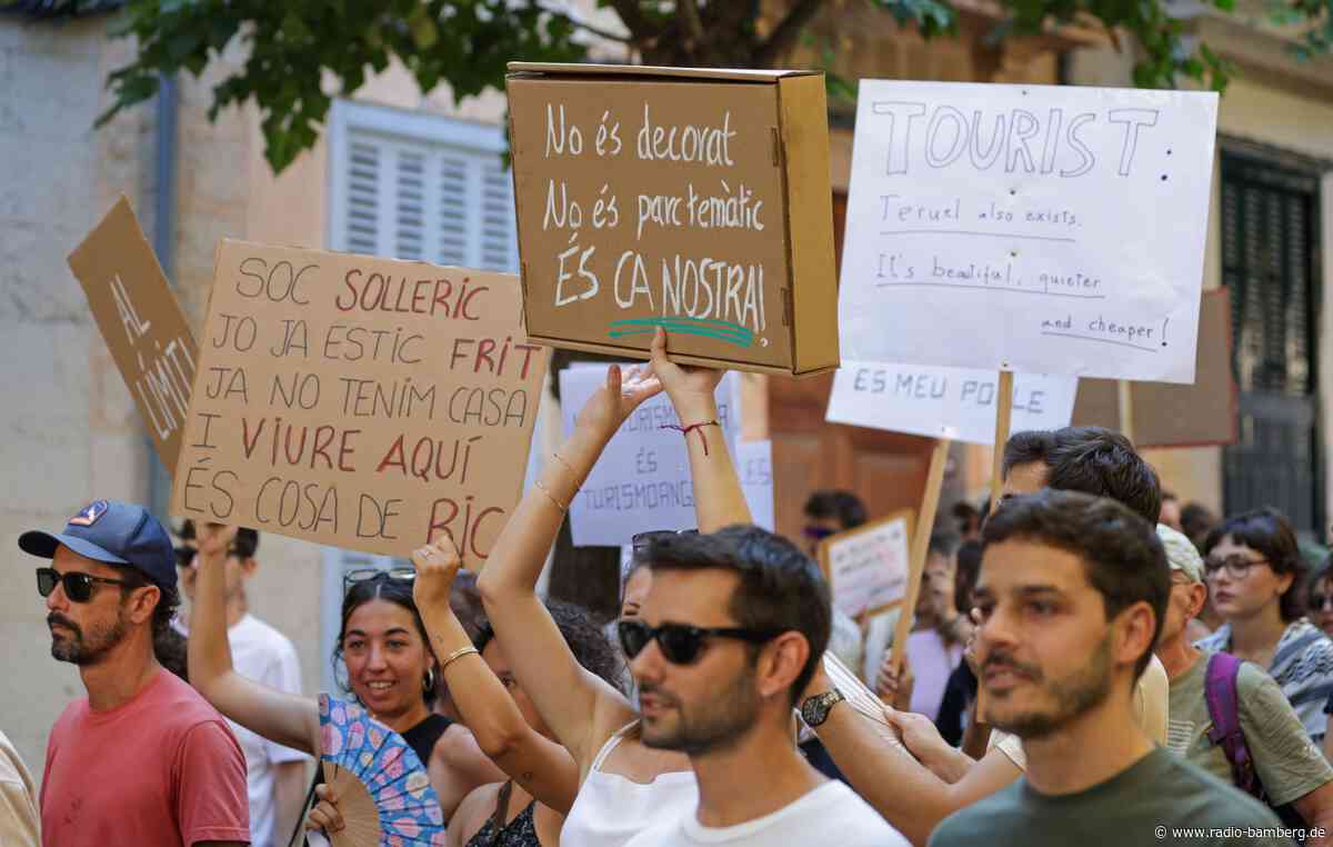 Erneut Demonstration gegen den Massentourismus auf Mallorca