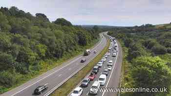 Crash causes long delays on M4 and A48 - live updates
