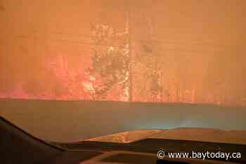20,000 flee as explosive B.C. wildfire races toward Summerland, burning homes in path