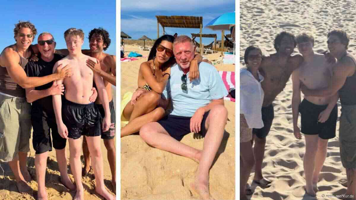 Boris Becker erlebt unvergesslichen Strandtag mit all seinen Söhnen