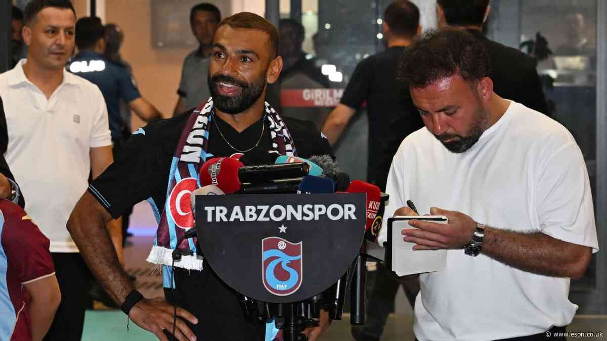 Salah signs Trabzonspor deal: 'I'm here to win'