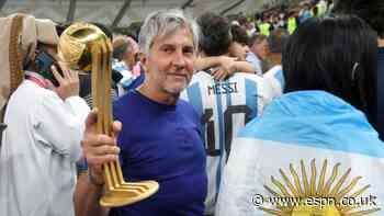 Jorge Messi, the father of Lionel, dies aged 68