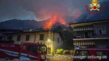 Gefährlicher Waldbrand am Gardasee: Über 200 Menschen evakuiert