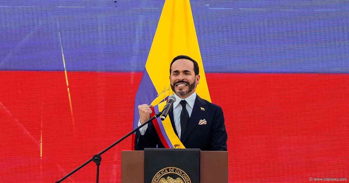 U.S. pledges $1 billion to Colombia as new right-wing president takes office