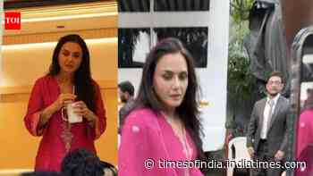 Preity Zinta reacts to viral video claiming she ignored Aamir Khan