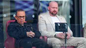 Defiant David Sullivan attends West Ham's Carabao Cup clash with Portsmouth after claiming he was being 'bullied' into not watching it amid sexual misconduct allegations