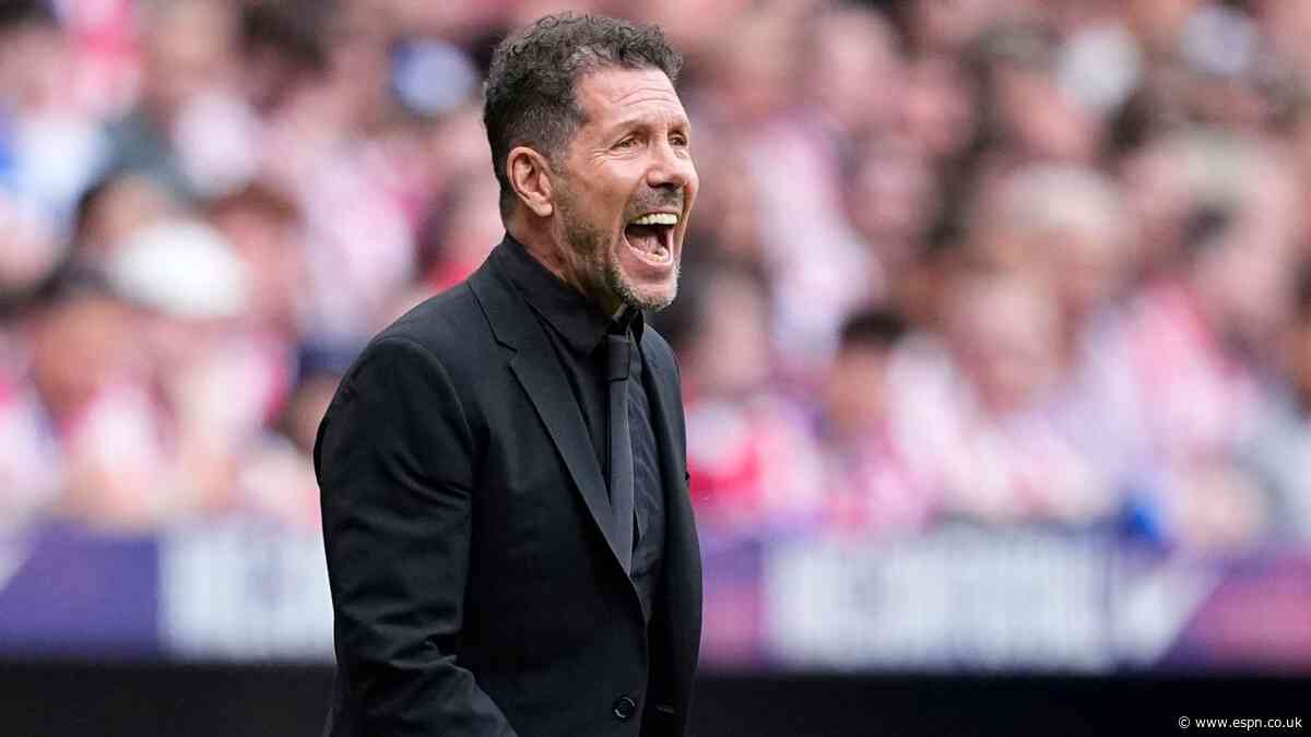 Simeone: Atleti position on Álvarez unchanged