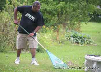 Tidying up time at Sault church