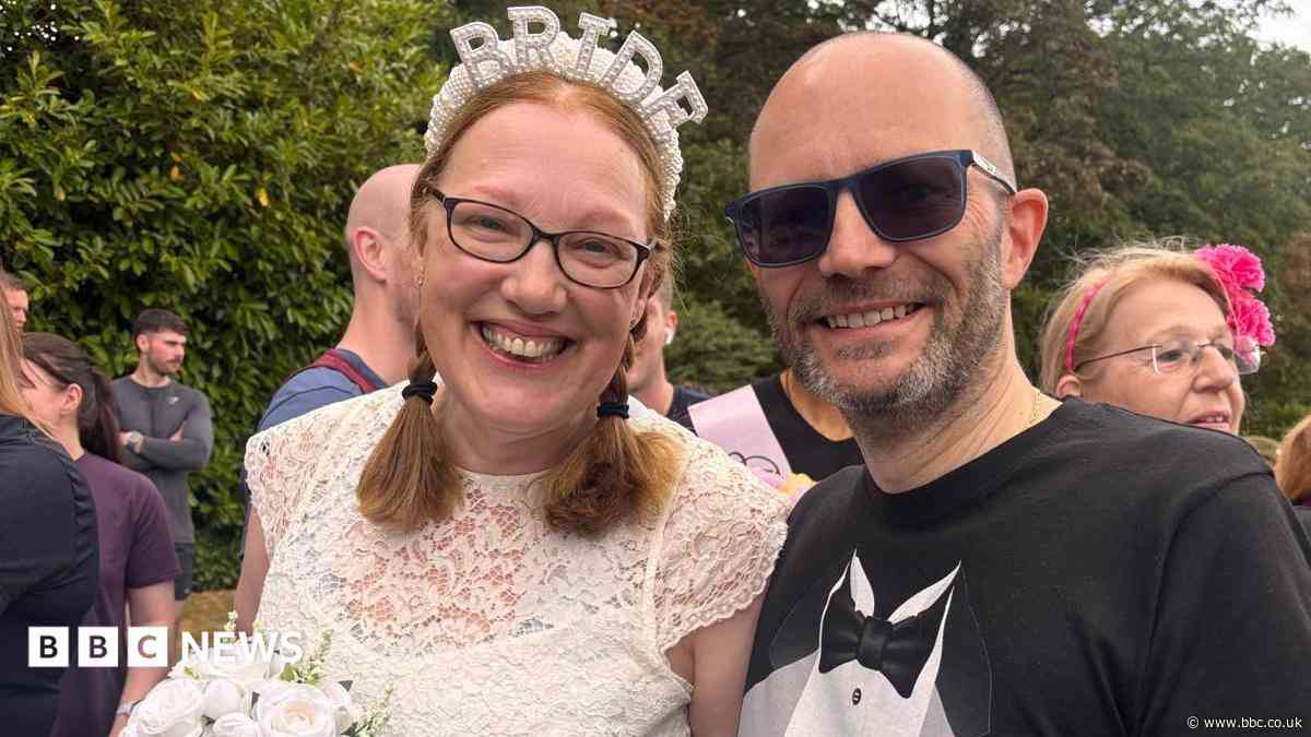 Wedding day parkrun 'easiest I've ever done'