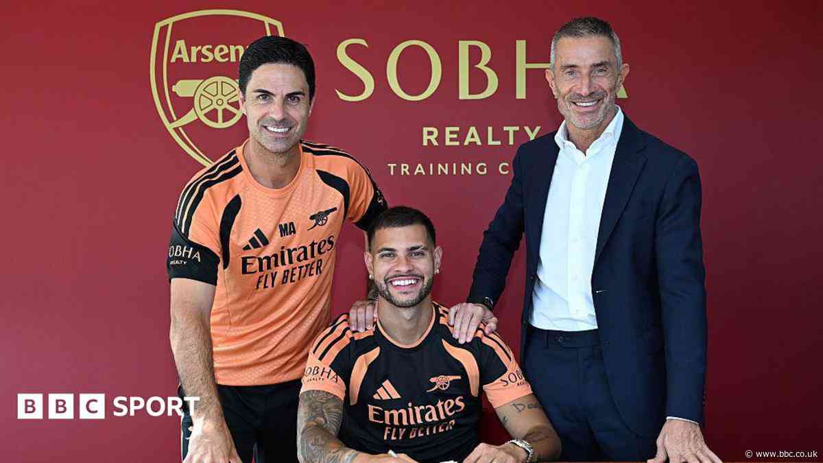 Arsenal sign Guimaraes from Newcastle in £75m deal
