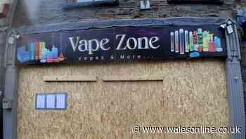 It tried to disguise itself as a sweet shop but what it was selling was illegal