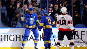 ‘You’re excited to be around him’: Thompson on the energy Benson brings to the Sabres