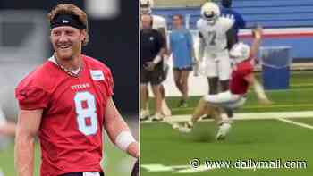 Struggling NFL QB endures another training camp nightmare as footage goes viral of his latest bumbling mistake