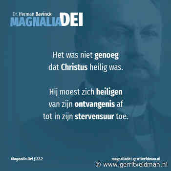 22.2 – De heiligheid van Christus