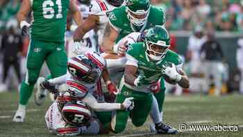 Roughriders keep Redblacks' losing streak going with a 42-20 win