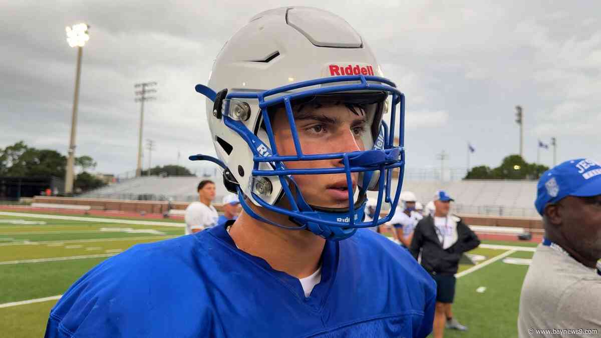 Tripp Keller leading Jesuit into high school football season with high goals