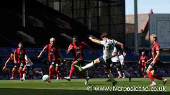 Ex-Everton player sent off before late drama as men's football returns to Goodison Park