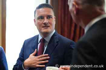 Wes Streeting reveals ‘unbelievable volume’ of online homophobia since becoming sefence secretary