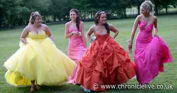 Prom pictures from 15 years ago that show the North East has always been glam