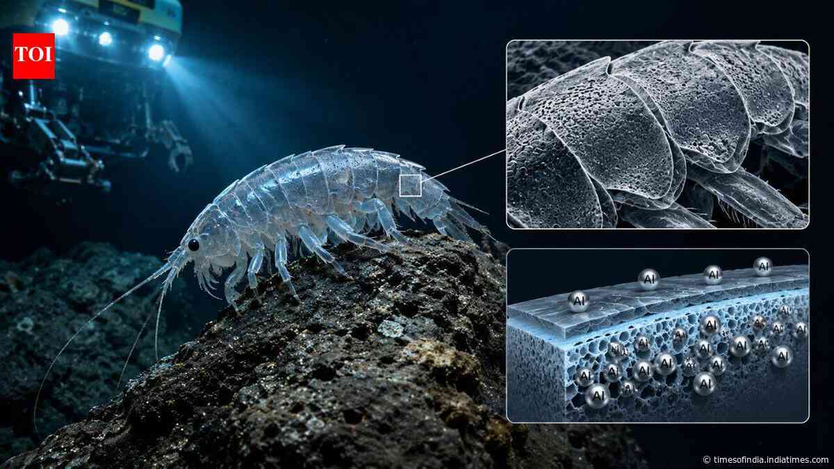 Scientists uncover the aluminium shield helping a tiny crustacean survive