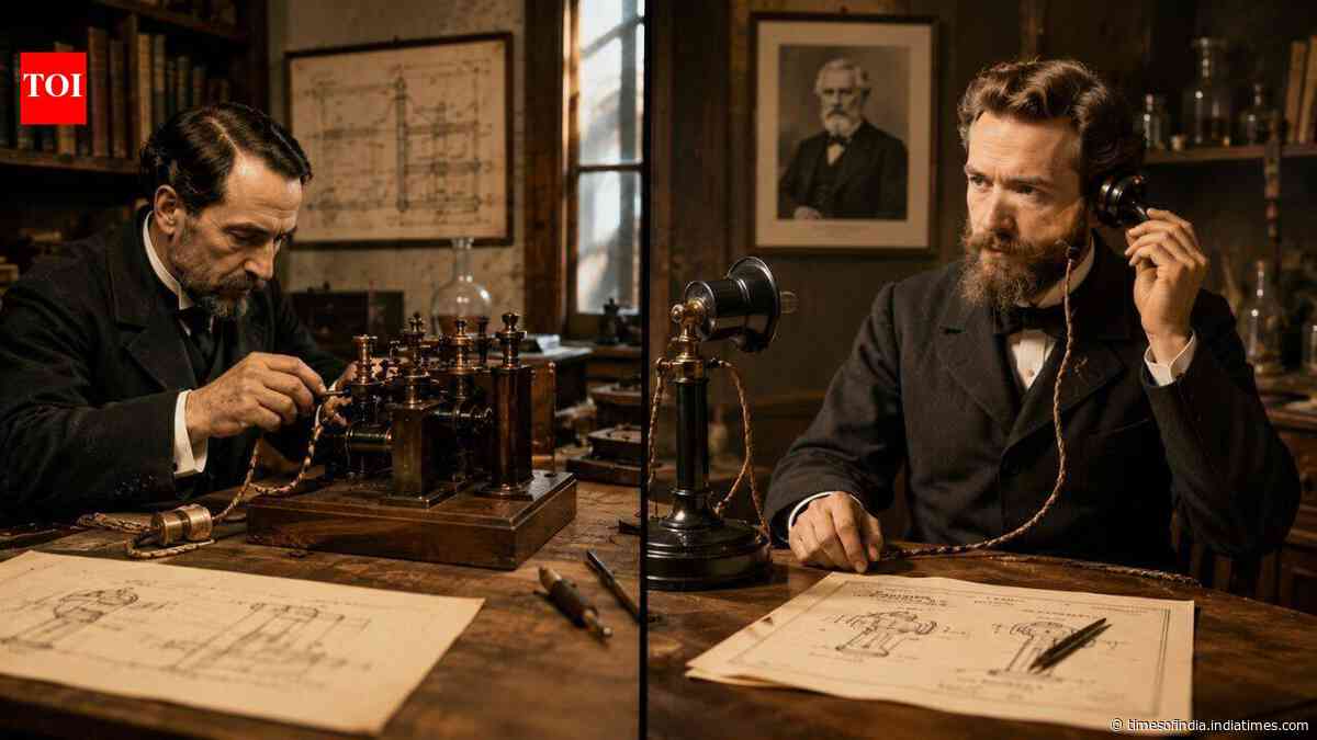 In 1876, Alexander Bell patented the telephone, but an Italian inventor built one earlier