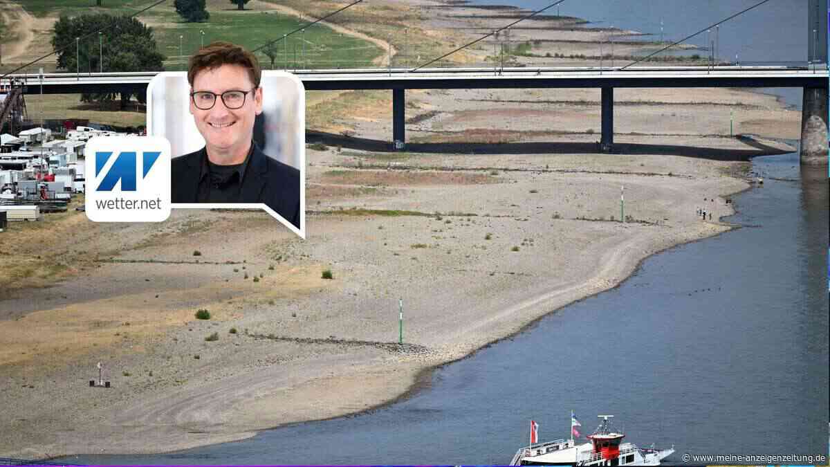 Rhein-Rekordtief: So viel Regen braucht es jetzt wirklich, damit der Strom wieder schiffbar wird