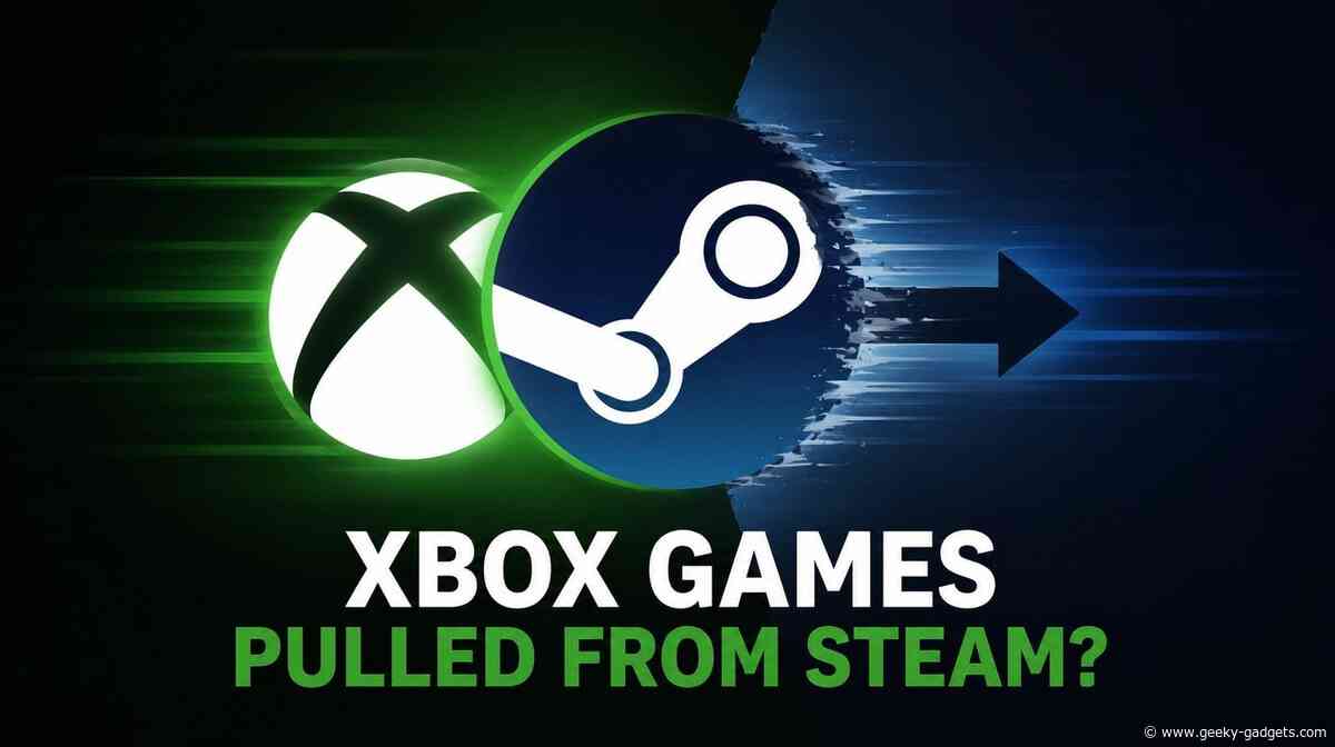 Microsoft Could Pull Future Xbox Titles from the Steam Store