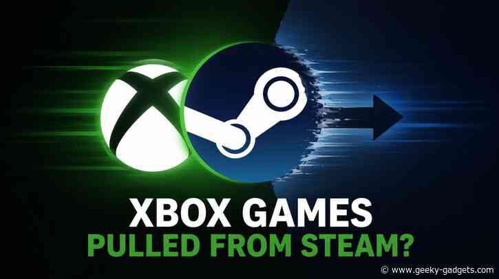 Microsoft Could Pull Future Xbox Titles from the Steam Store