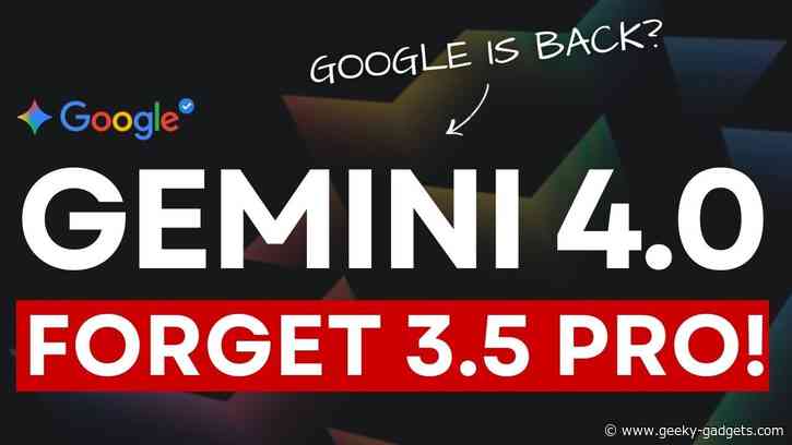 Google Confirms Gemini 4 Will Replace the Gemini 3.5 Pro
