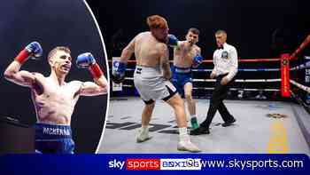'Took him off both his feet!' | Stevie McKenna with HUGE first-round KO