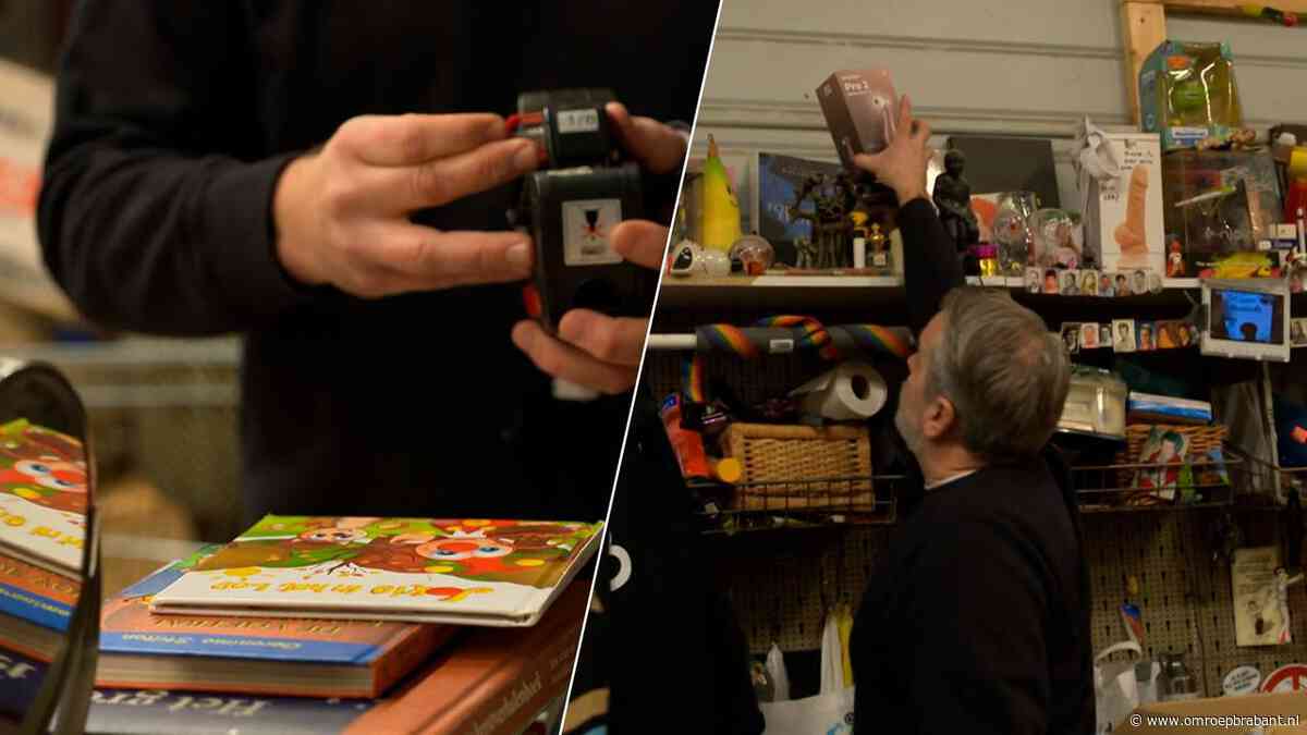 Boeken en seksspeeltjes: bij de kringloop is iedere doos een verrassing