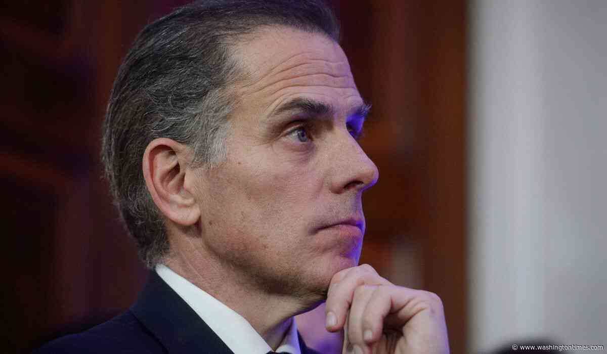 Hunter Biden says his father's prostate cancer is causing him pain even as he continues to speak out