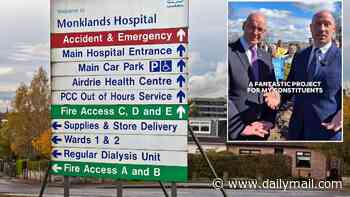 SNP's Monklands Hospital plan was 'already two years behind' when ministers scrapped it