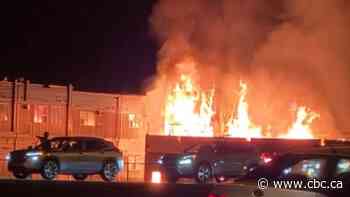 Fire ignites at Saskatoon high school on Friday night