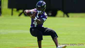 Ravens WR Flowers day-to-day after injury scare