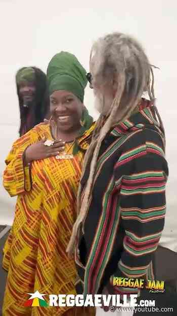 BACKSTAGE VIBES with QUEEN OMEGA @ Reggae Jam Festival 2026 🟩🟨🟥