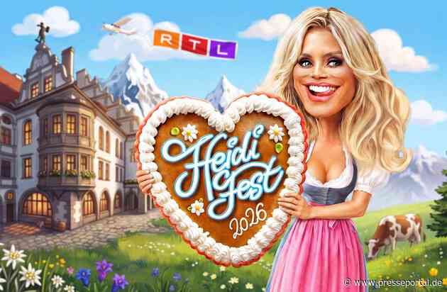 Heidi ist zurück, wo 1992 alles begann: bei RTL! Mit dem "HeidiFest" feiert Heidi Klum am 17. September ihre große Premiere bei RTL und auf RTL+