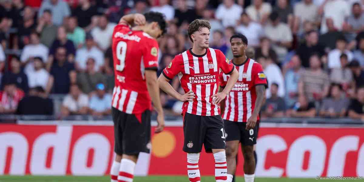 Verbijstering om Eredivisie-start van 'weer zwak' PSV: 'Heel nieuwe achterhoede'