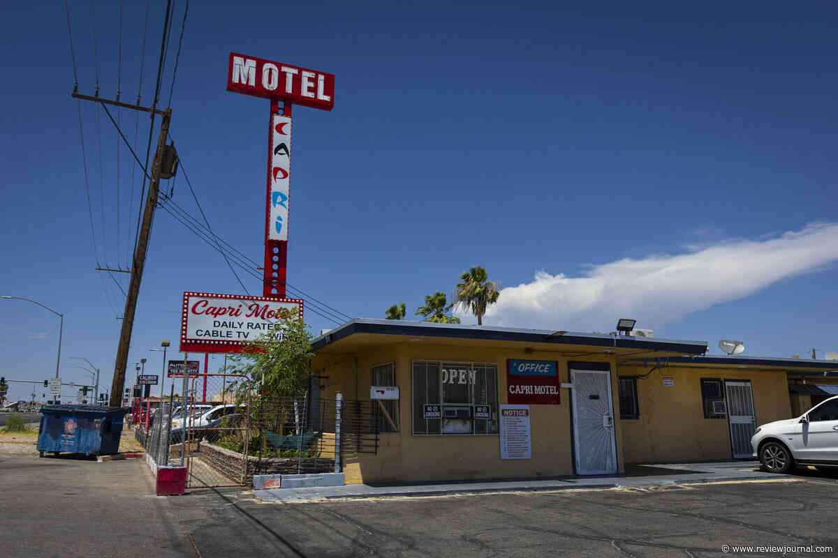 Woman stabbed at Las Vegas motel sues property, escort website